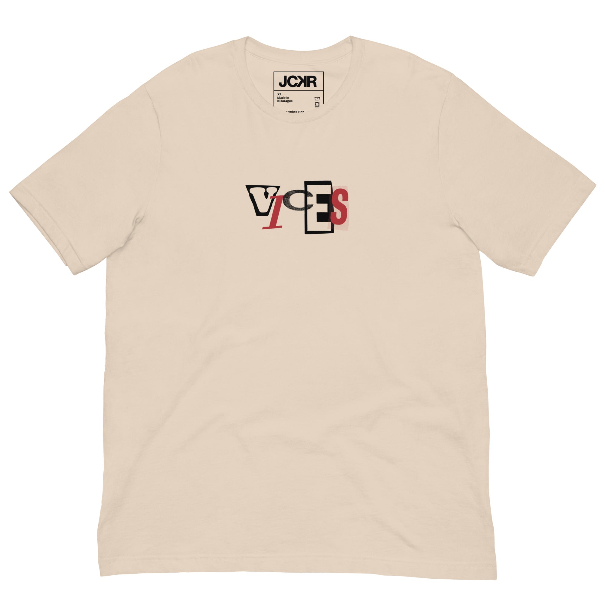 VICES • t-shirt - Jackler - anime-inspired streetwear - anime clothing