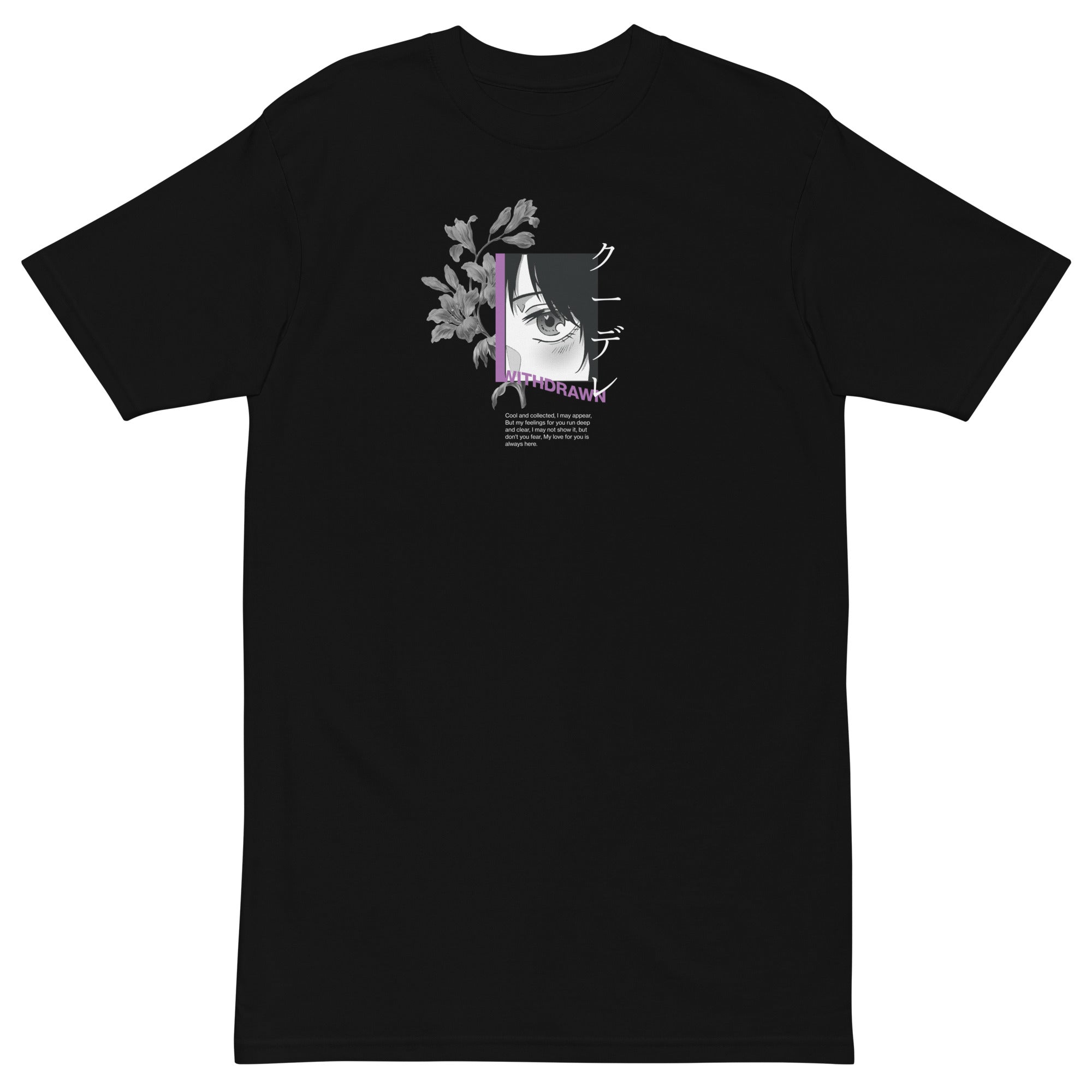 WITHDRAWN • anime t-shirt - Jackler - anime-inspired streetwear - anime clothing